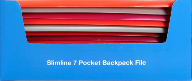 SLIMLINE 7POCKET VERTICAL FILE