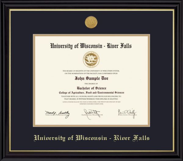 University Of Wisconsin - River Falls Coronado Diploma Frame -ONLINE ONLY