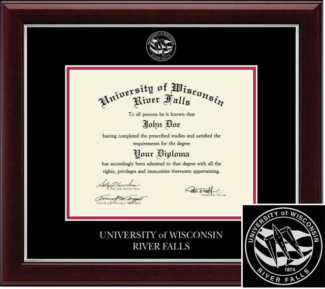 Church Hill Classics Embossed Diploma Frame. Bachelors, Masters. - ONLINE ONLY