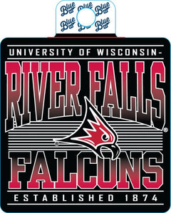 University of Wisconsin- River Falls Falcons Sticker