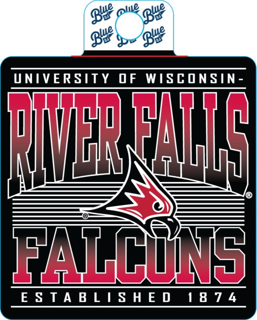 University of Wisconsin- River Falls Falcons Sticker